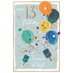 Picture of HAPPY 13TH BIRTHDAY TEENAGER AT LAST CARD